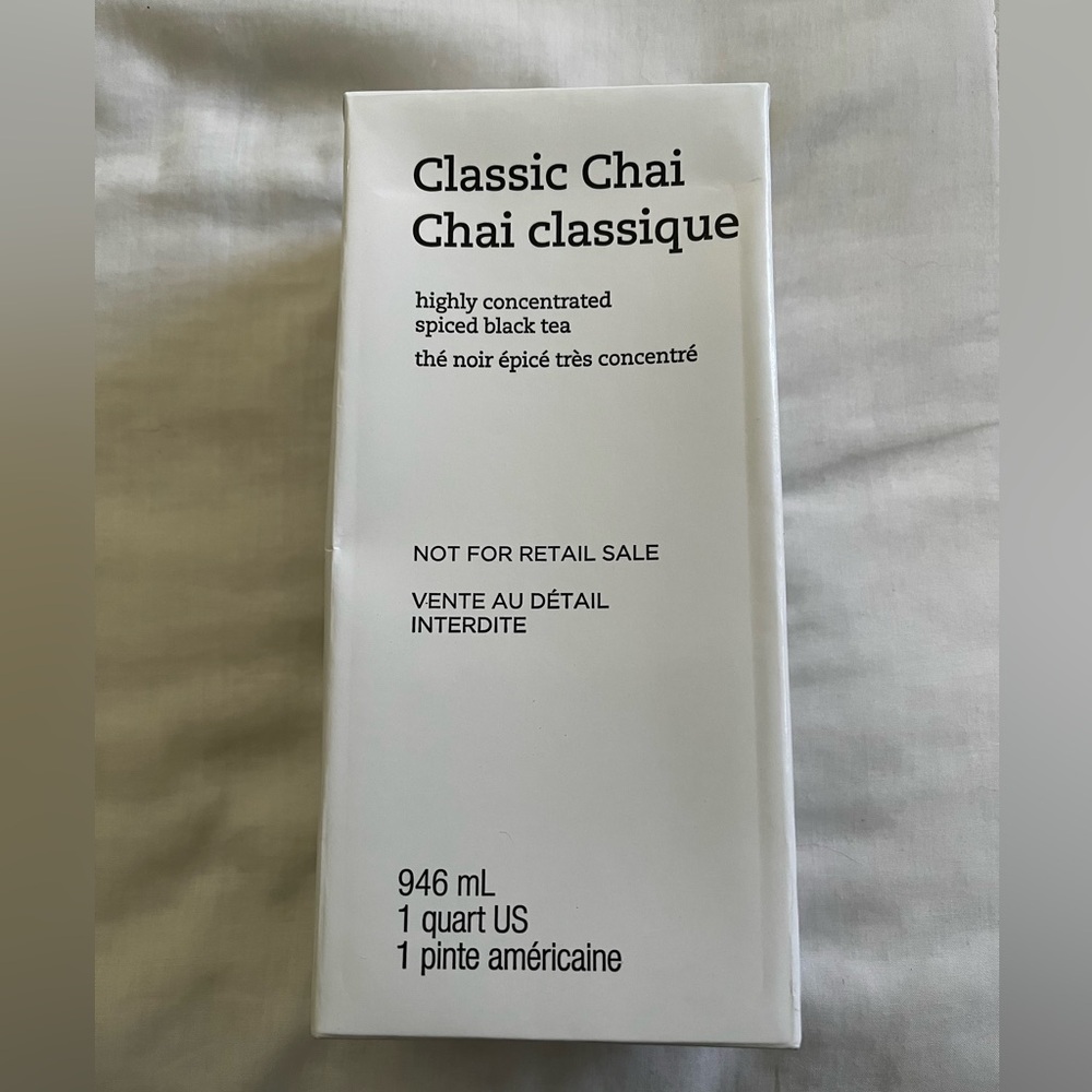 Classic Chai Highly Concentrated Spiced Black Tea